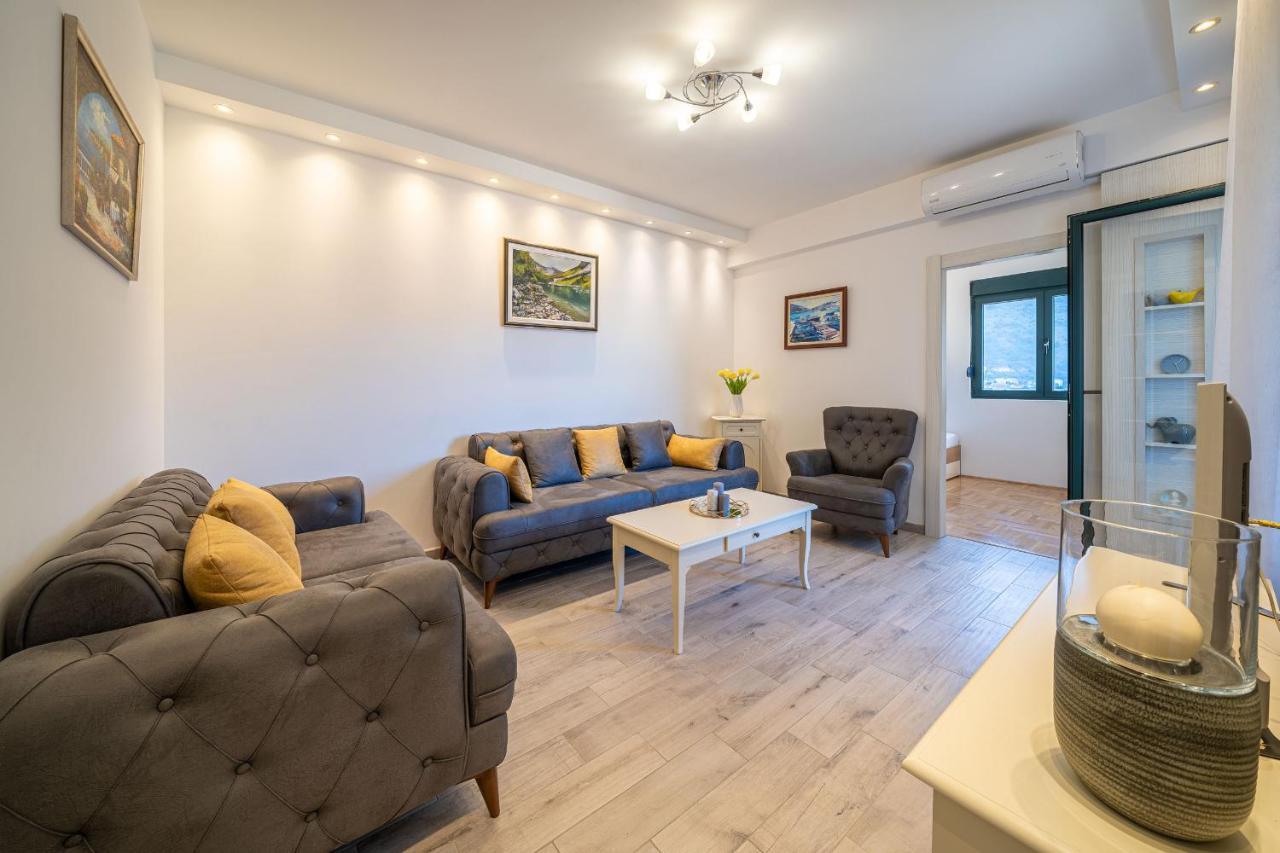 Boka View Luxury Suite - With Free Garage Parking Kotor Exteriér fotografie